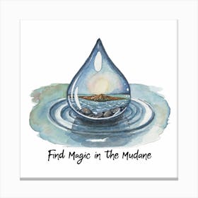 Find Magic In The Madonna Canvas Print