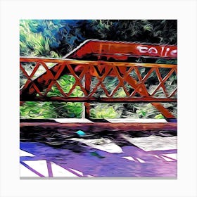 Bridge Over Little River Canvas Print