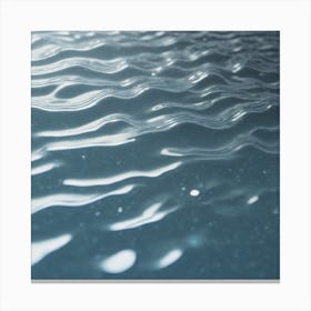 Water Ripples 18 Canvas Print
