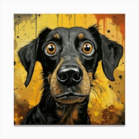 Dachshund 43 Leinwandbild