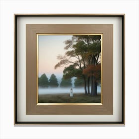 Foggy Mist Canvas Print