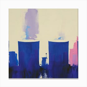 'Cityscape' 3 Canvas Print