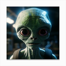 Alien Child 7 Canvas Print