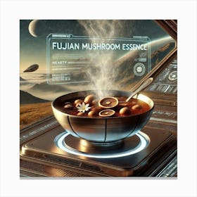 Fujian Mushroom Essence Scifi Canvas Print