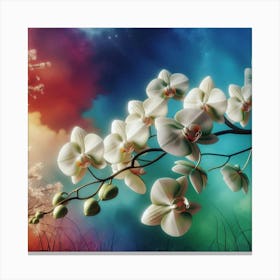 Orchids In The Sky Canvas Print