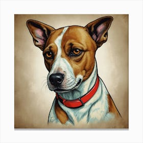 Jack Russell Terrier Canvas Print