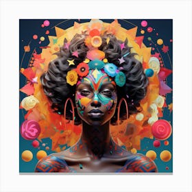 Afrofuturism 1 Canvas Print