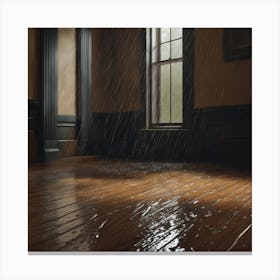 Wet Floor 3 Canvas Print