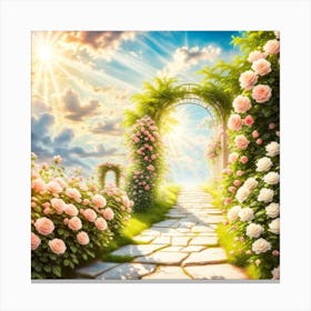 Rose Garden3 Canvas Print