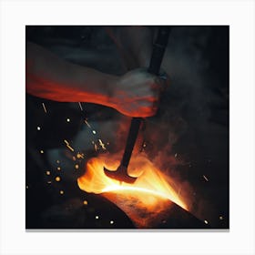 Blacksmith - Blacksmith Stock Canvas Print