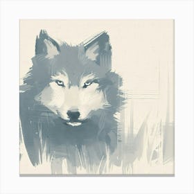 Wolf Painting Canvas Print