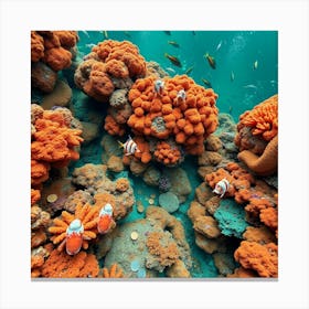 Coral Reef53 Canvas Print