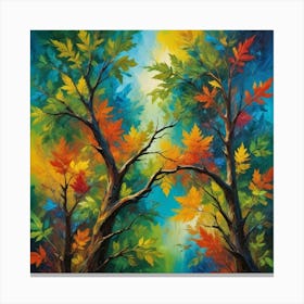 Autumn Trees Canvas Print