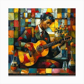 Acoustic Guitar Canvas Print