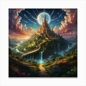 Fairytale Castle 26 Canvas Print