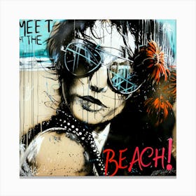 Meet At The Beach - My Beachy Side Canvas Print