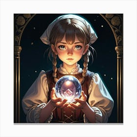 Crystal Ball Canvas Print