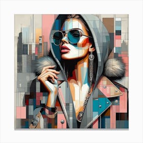 City Girl Canvas Print