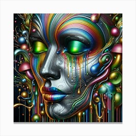 Psychedelic Art 13 Canvas Print