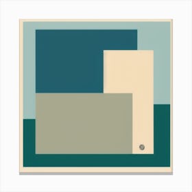 Abstract Squares Canvas Print