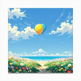 One Bright Day Art Print 2 Canvas Print