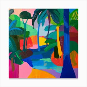 Colourful Gardens Fairchild Tropical Botanic Garden Usa 3 Canvas Print
