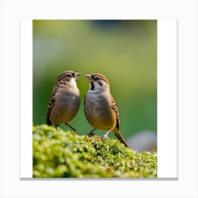 Sparrows 1 Canvas Print