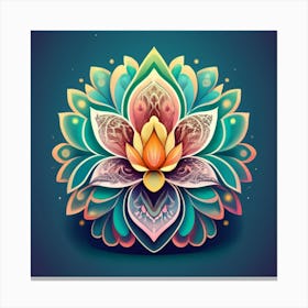 Lotus Flower 27 Canvas Print