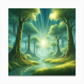 Fairy Forest 37 Canvas Print