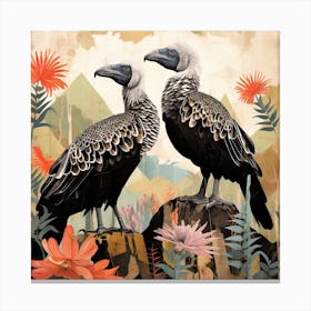 Bird In Nature Vulture 1 Canvas Print