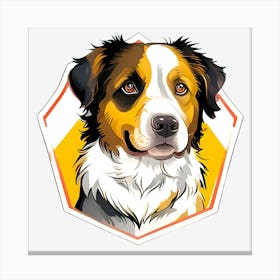 Bernese Mountain Dog 1 Canvas Print