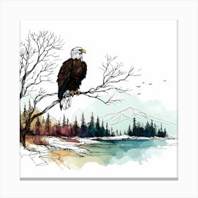 Wild Bird Artwork 31 Canvas Print