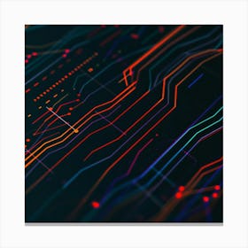 Abstract - Abstract Stock Videos & Royalty-Free Footage 6 Canvas Print