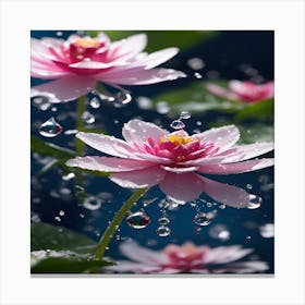 Water Lilies Canvas Print