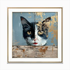 Cat Portrait Canvas Print