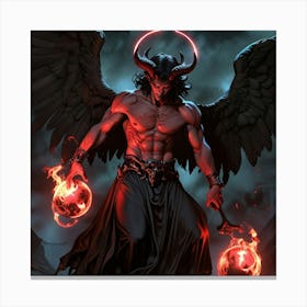 Demon Demon Demon Canvas Print