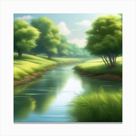 River 2 Canvas Print