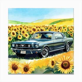 Car Art 50 Canvas Print