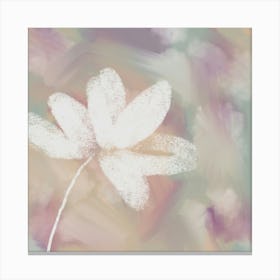 Abstract Flower Canvas Print