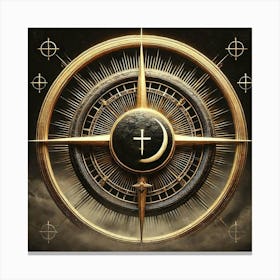 Compass 6 Canvas Print