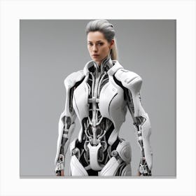 Futuristic Woman 97 Canvas Print