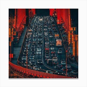 Golden Gate Bridge (wall art)  Canvas Print