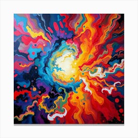 ''Cosmic Explosion'' Canvas Print