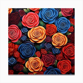 Mexican Roses 2 Canvas Print