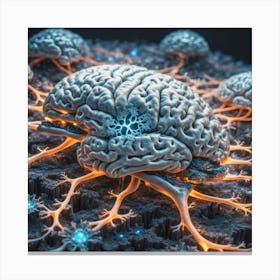 Brain And Nerves Canvas Print