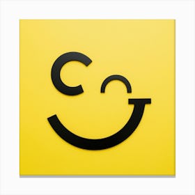 Smiley Face 8 Canvas Print