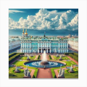 Peterhof Palace 1 Canvas Print