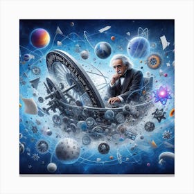 Albert Einstein Canvas Print