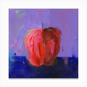 Red Apple Canvas Print