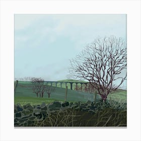 Hewenden Viaduct Canvas Print